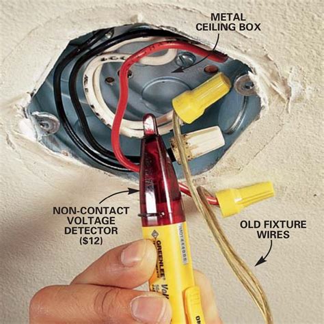 wiring ceiling light fixture